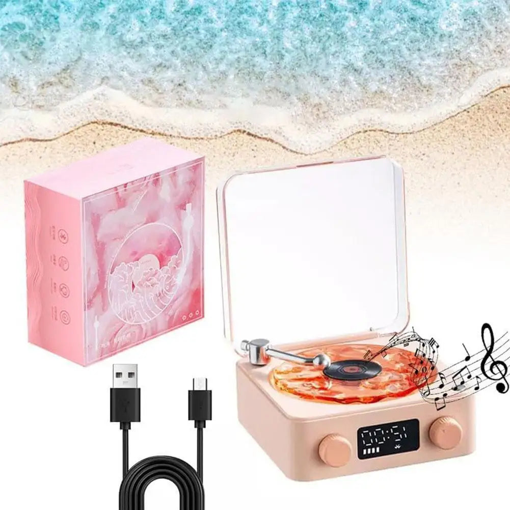 Retro Vinyl Record Player