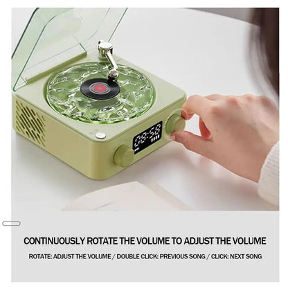 Retro Vinyl Record Player