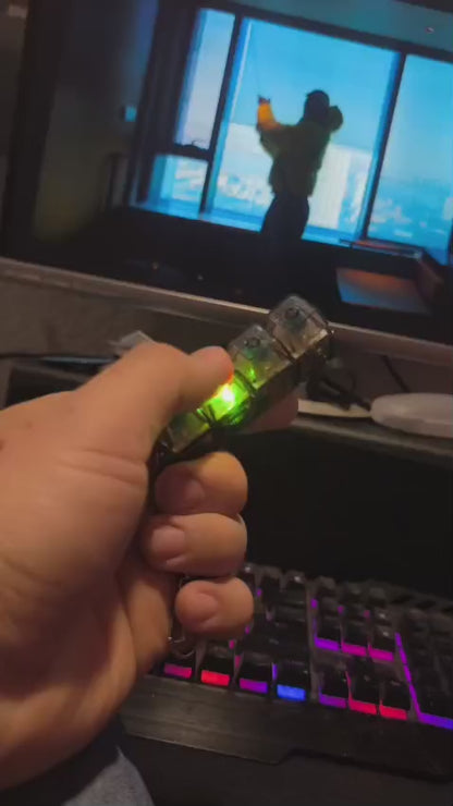 KeyClick™       Mini Teclado Mecánico Anti Estrés LED